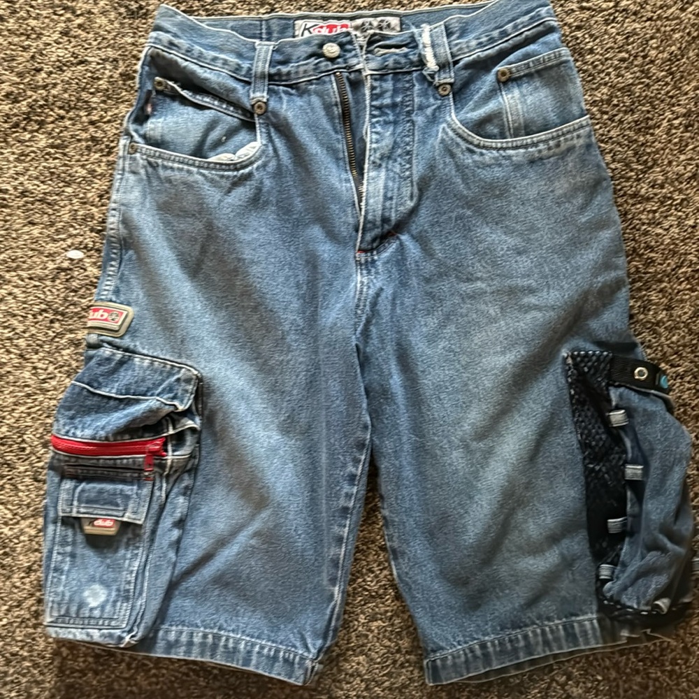 Kdub Jean shorts size 30.  Multi pockets